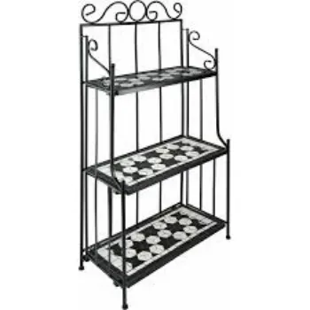 Polished Wroght Iron Rack